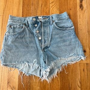Agolde Ridley Denim Shorts